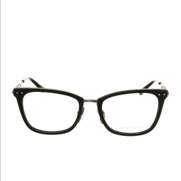 Authentic Bottega Veneta black cat eye demo eyeglasses - Picture 6 of 10